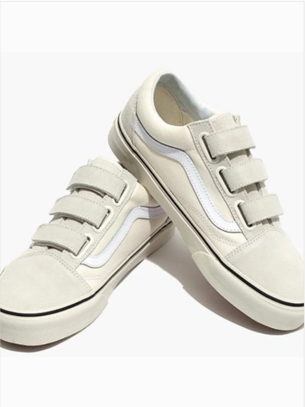 Vans Old Skool Velcro Marshmallow/Turtledove